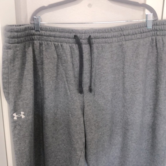 Under Armour Men’s Sweat pant Size 4 XL Grey Activewear At leisure Comfortable - Picture 3 of 13
